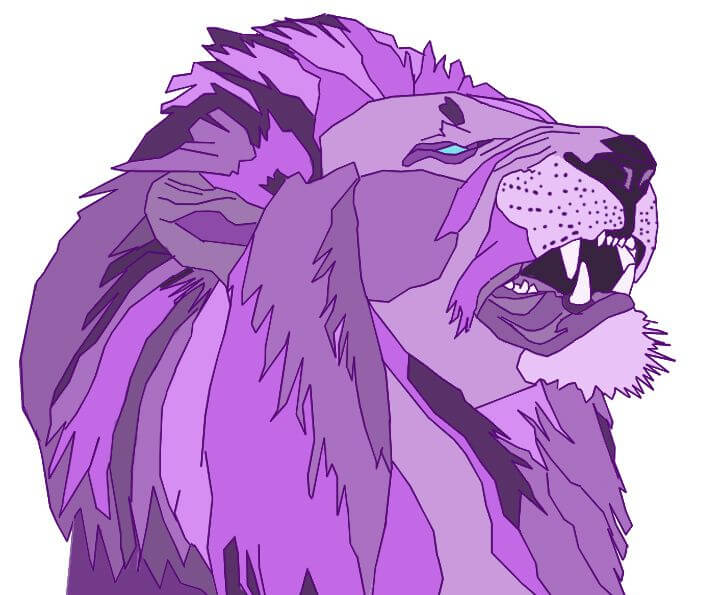 day-9-purple-lion